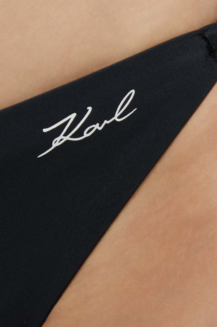 Odzież Karl Lagerfeld figi kąpielowe 230W2201 czarny