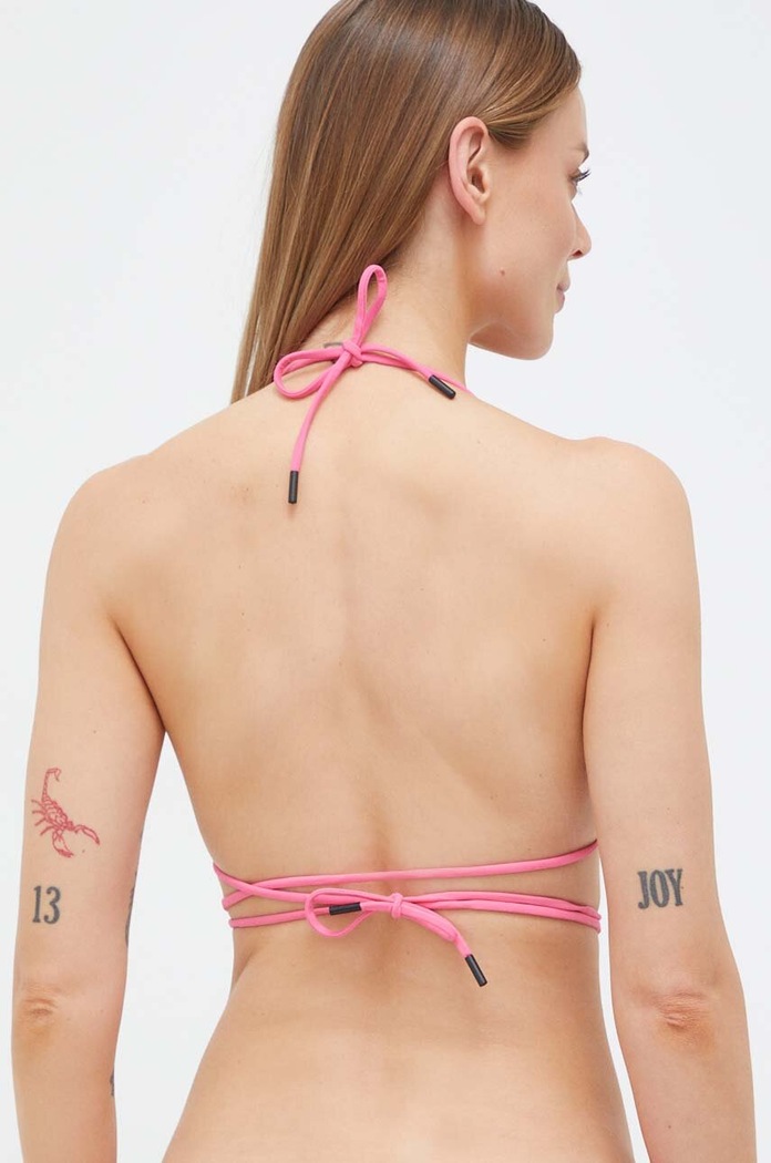 Abbigliamento Karl Lagerfeld top bikini 230W2215 rosa