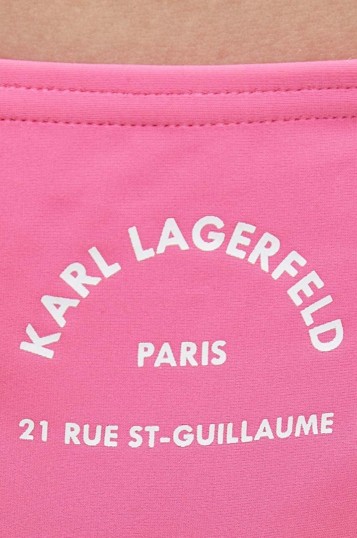 Kupaće gaćice Karl Lagerfeld roza 230W2216