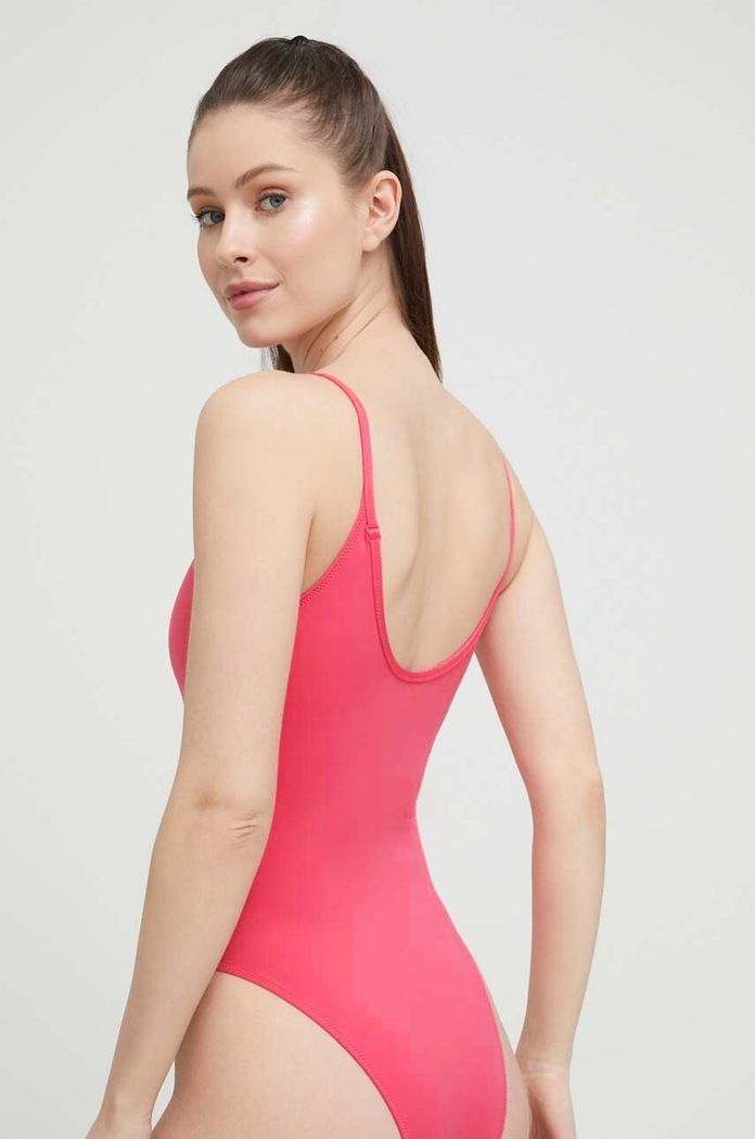 Calvin Klein jednoczęściowy strój kąpielowy KW0KW01997.PPYX różowy SS23