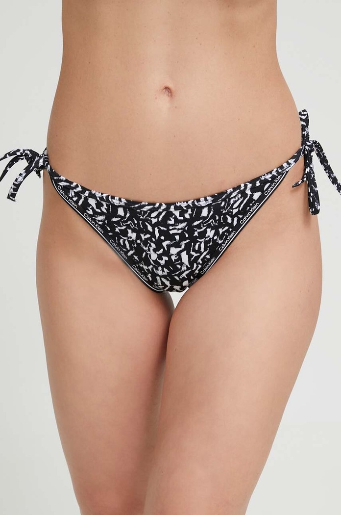 Calvin Klein figi kąpielowe dół czarny KW0KW02066.PPYX