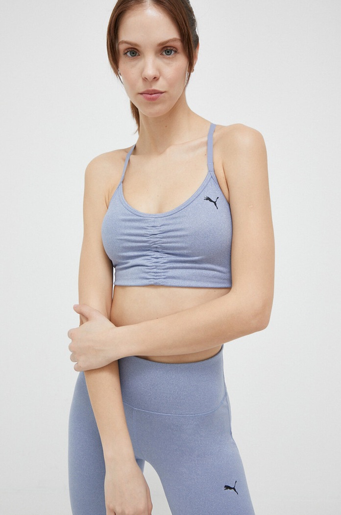 Îmbrăcăminte Puma Sutien yoga Studio 521602 albastru