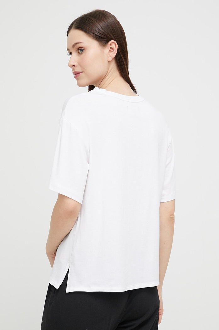 Ρούχα Μπλουζάκι πιτζάμας DKNY YI2422629 λευκό