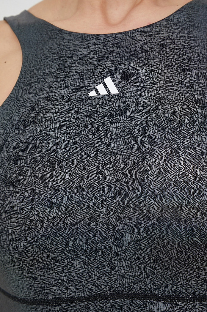 Sportovní podprsenka adidas Performance Powerimpact HS2925 šedá