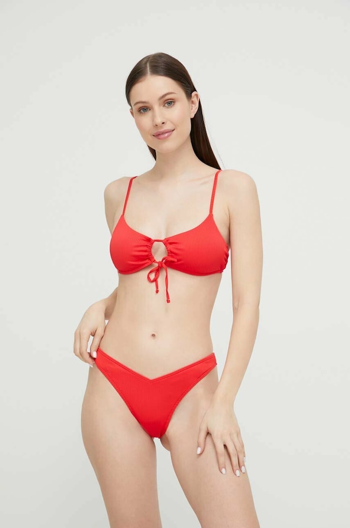 Oblečenie Brazílske plavkové nohavičky Hollister Co. KI311.3069.502 červená
