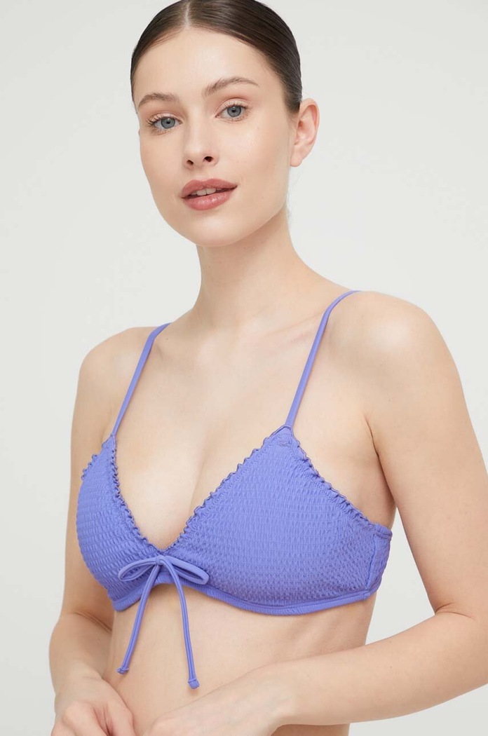 Plavková podprsenka Hollister Co. vrchný fialová KI311.3085.631