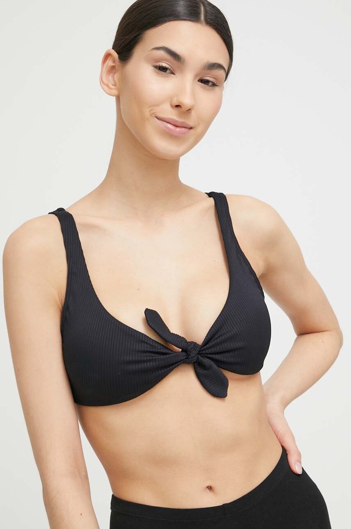 Plavková podprsenka Hollister Co. KI311.3257.902 černá SS23