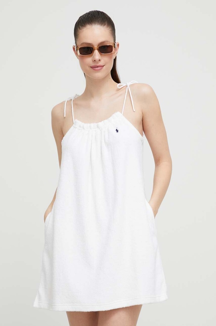Abbigliamento Polo Ralph Lauren vestito da mare 21256473 bianco