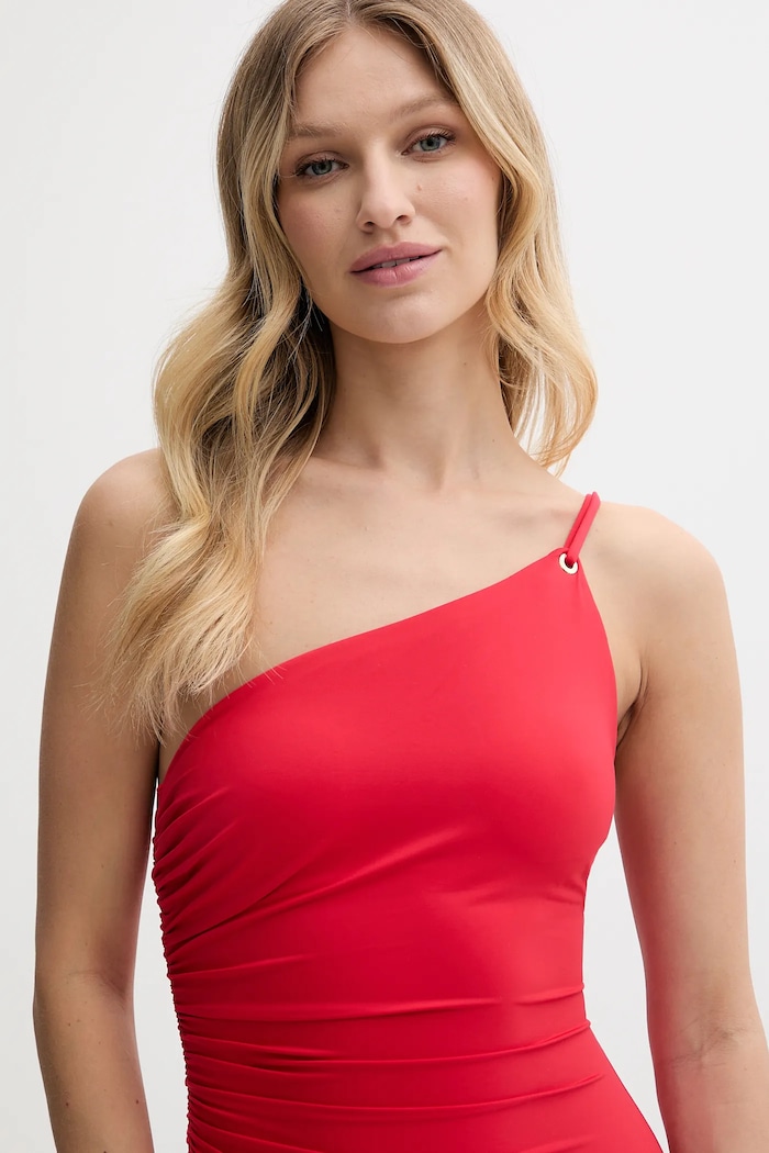 Oblečenie Jednodielne plavky Lauren Ralph Lauren 20201004 červená