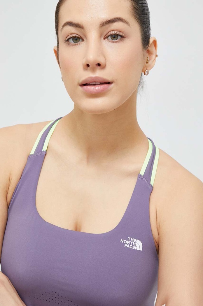 Sportski grudnjak The North Face Movmynt ljubičasta NF0A7QB9RK41