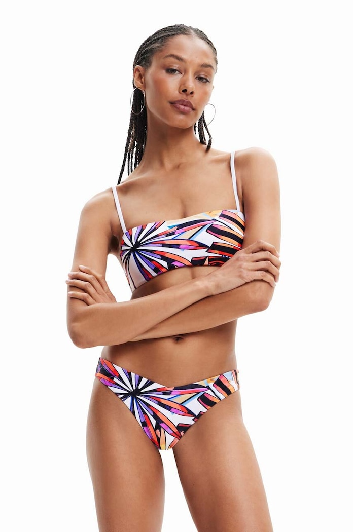 Kupaći grudnjak Desigual 23SWMK28 bijela SS23