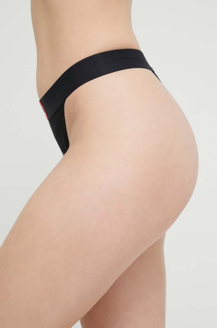 Стринги HUGO STRING RED LABEL 50492326 чорний AW25