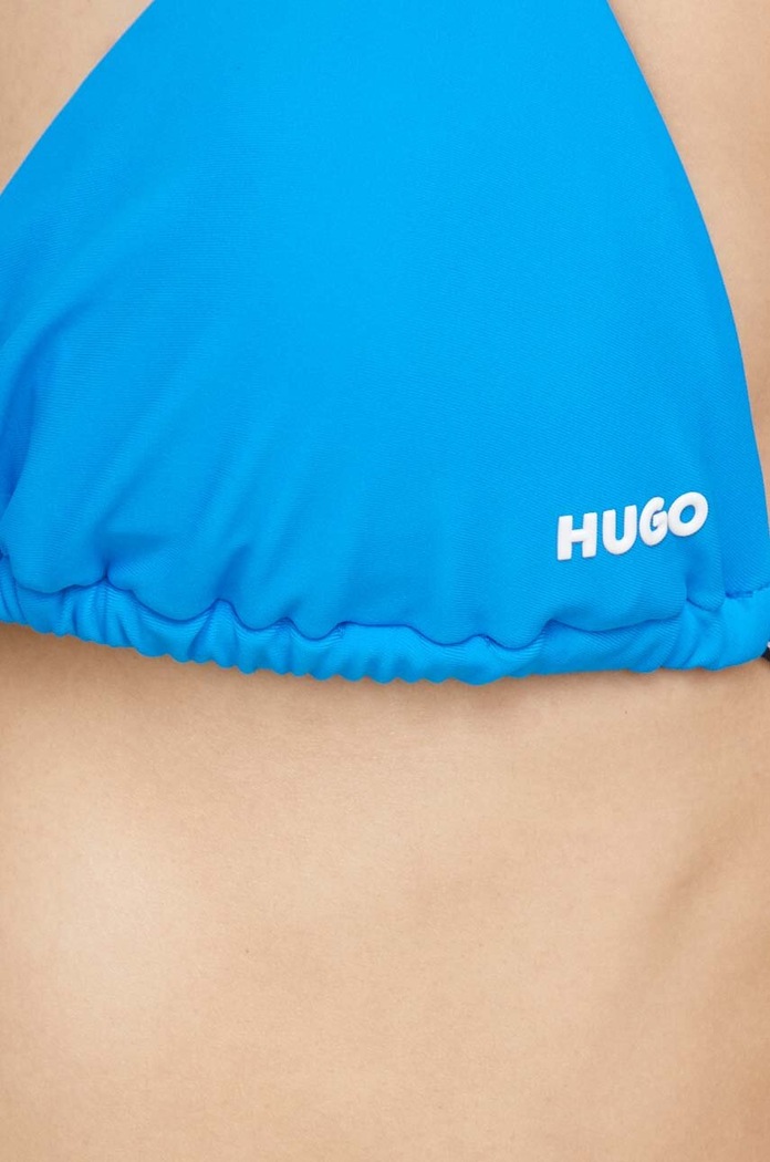 HUGO biustonosz kąpielowy niebieski 50492409