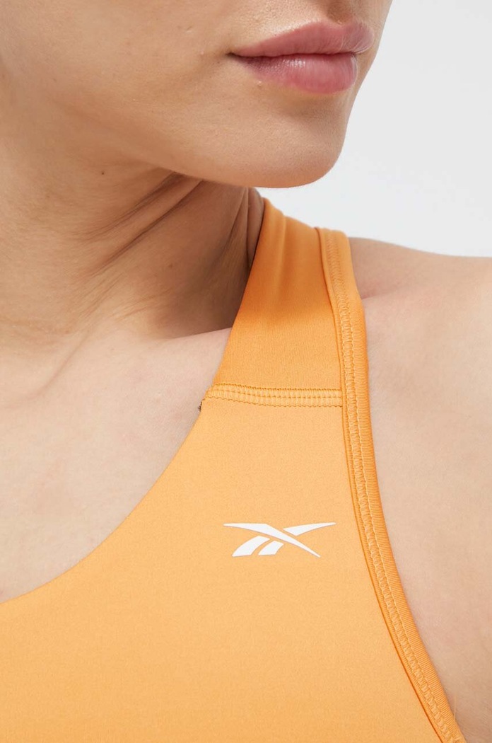 Športová podprsenka Reebok Running Essentials HT6015 oranžová
