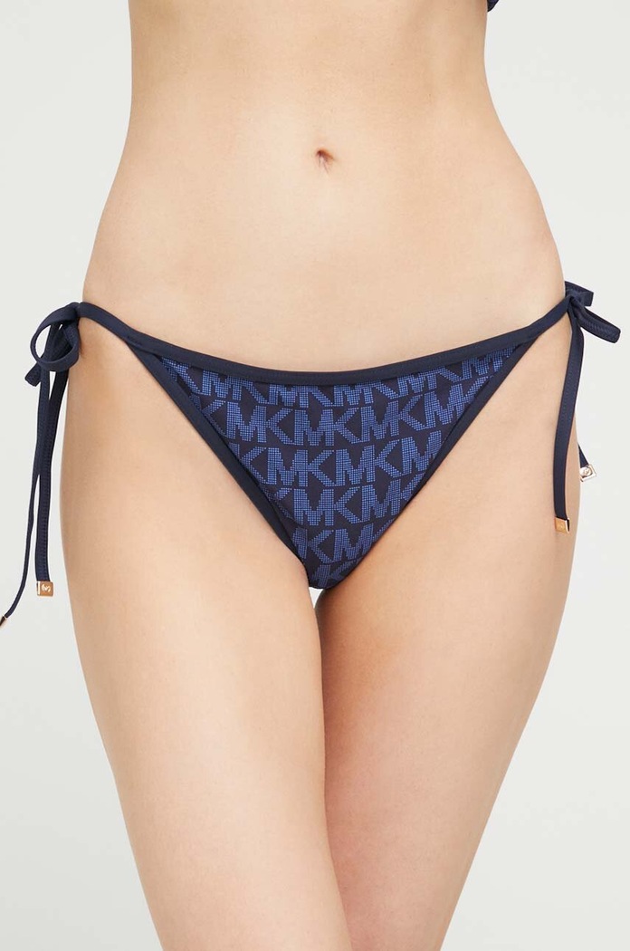 MICHAEL Michael Kors figi kąpielowe dół granatowy MM2N504
