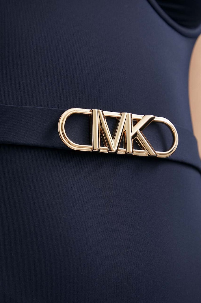 Jednodílné plavky MICHAEL Michael Kors MM1N615 námořnická modř