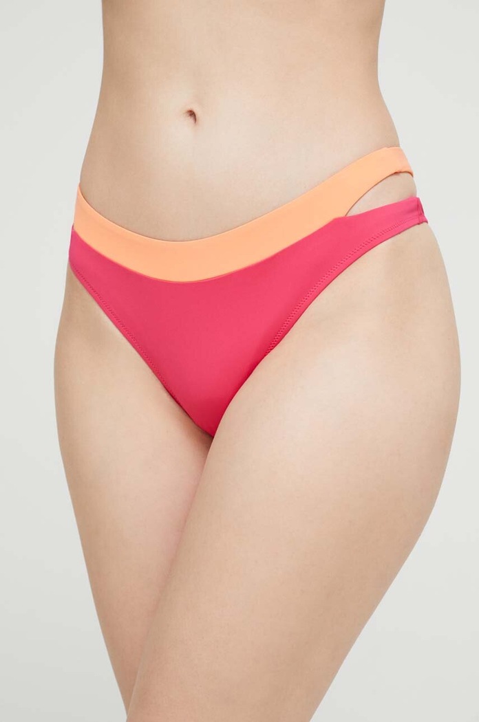 Kupaće gaćice United Colors of Benetton bez uzorka roza 3P5H5S01Q.76B