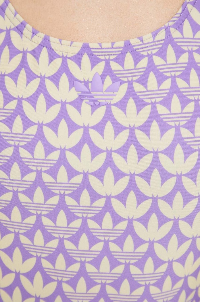 adidas Originals costum de baie dintr-o bucată violet HZ4110