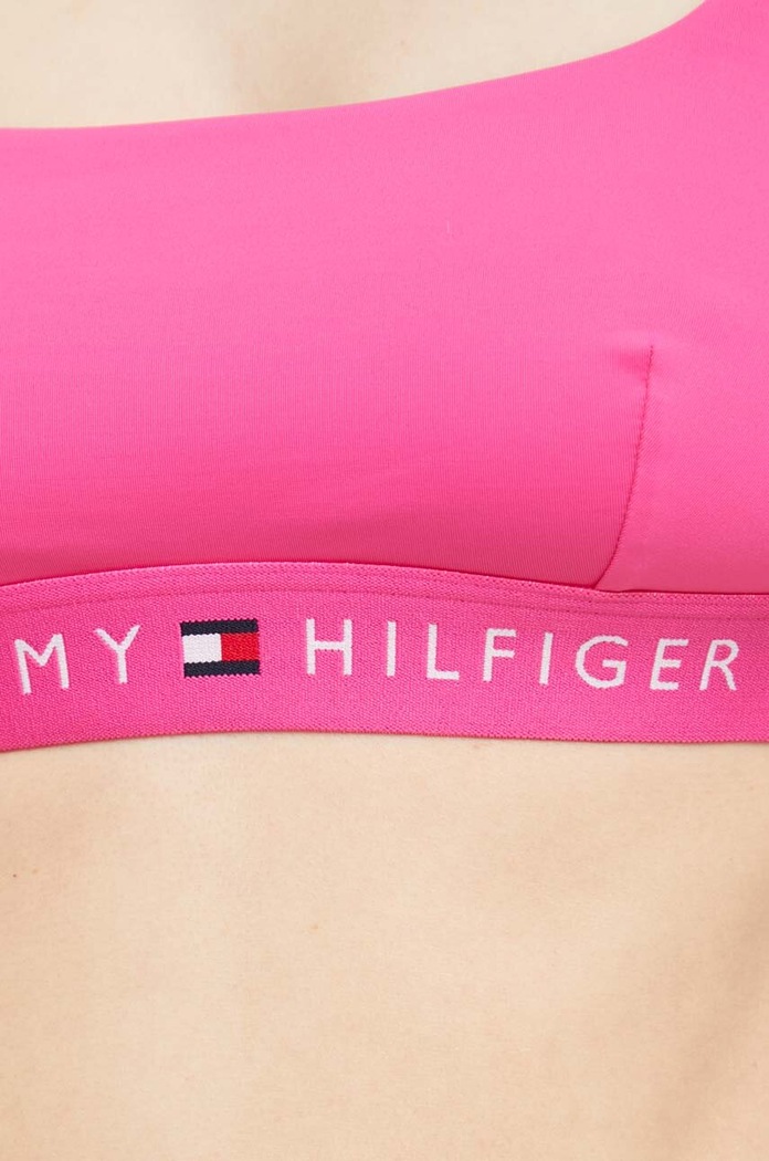 Tommy Hilfiger bikini felső lila UW0UW04108.PPYX