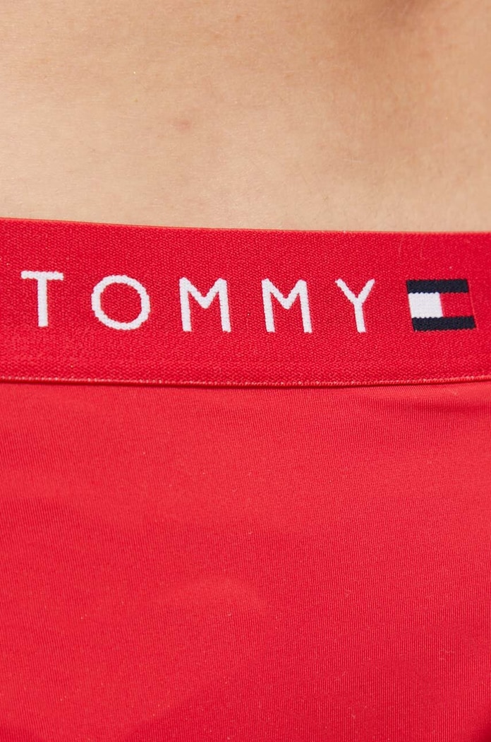 Plavkové nohavičky Tommy Hilfiger červená UW0UW04497.PPYX