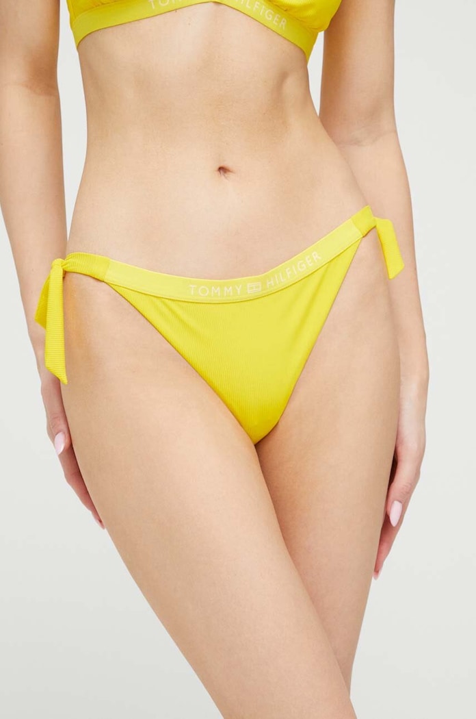 Tommy Hilfiger figi kąpielowe dół żółty UW0UW04583.PPYX