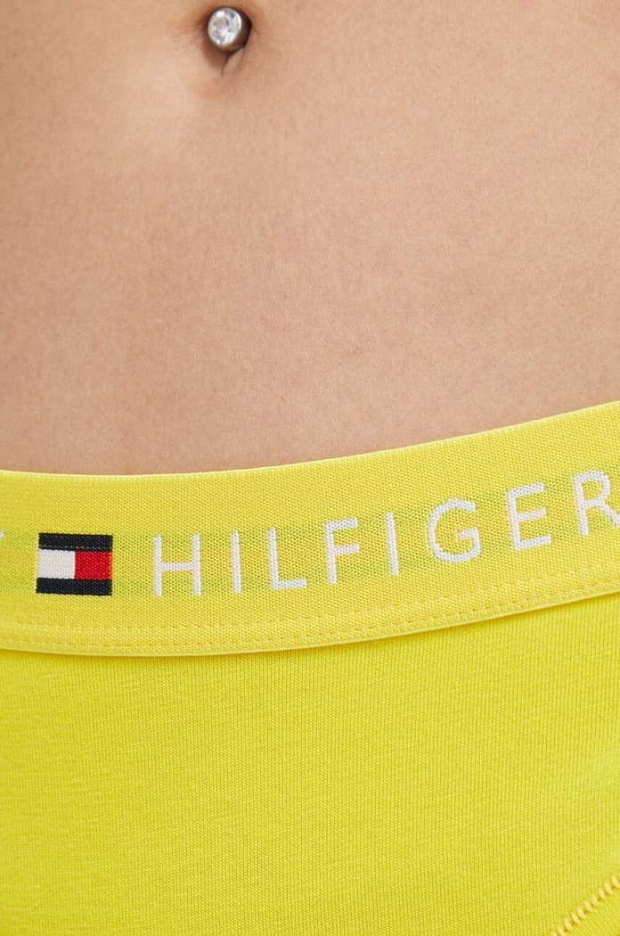 Oblečení Tanga Tommy Hilfiger UW0UW04146.PPYX žlutá