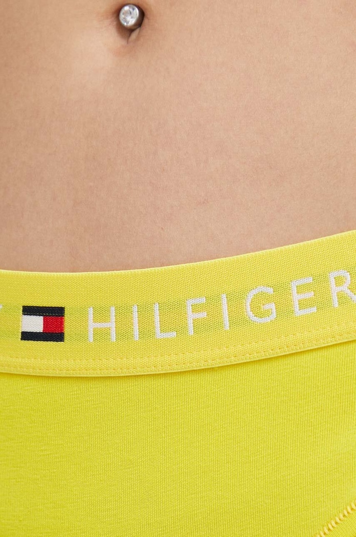 Oblečení Tanga Tommy Hilfiger UW0UW04146.PPYX žlutá