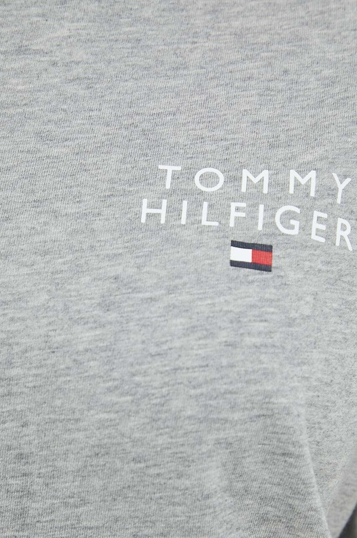 Bavlněná noční košile Tommy Hilfiger UW0UW04526.PPYX šedá