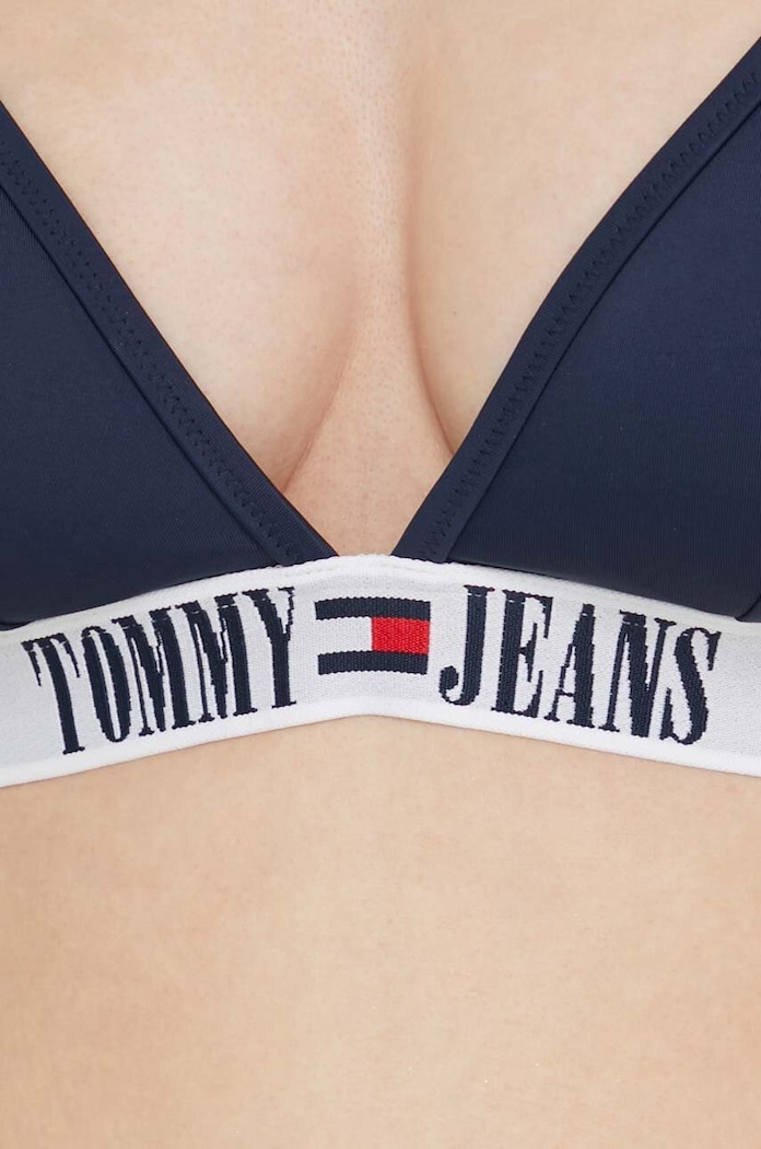 Top bikini Tommy Jeans UW0UW04079.PPYX blu navy