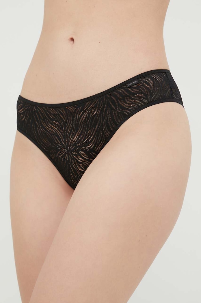 Nohavičky Calvin Klein Underwear nohavičky čierna 000QF6879E.PPYX