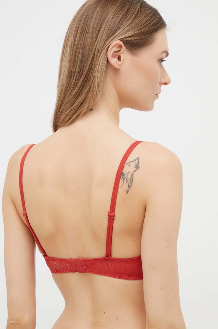 Podprsenka Calvin Klein Underwear 000QF6875E.PPYX červená AA00