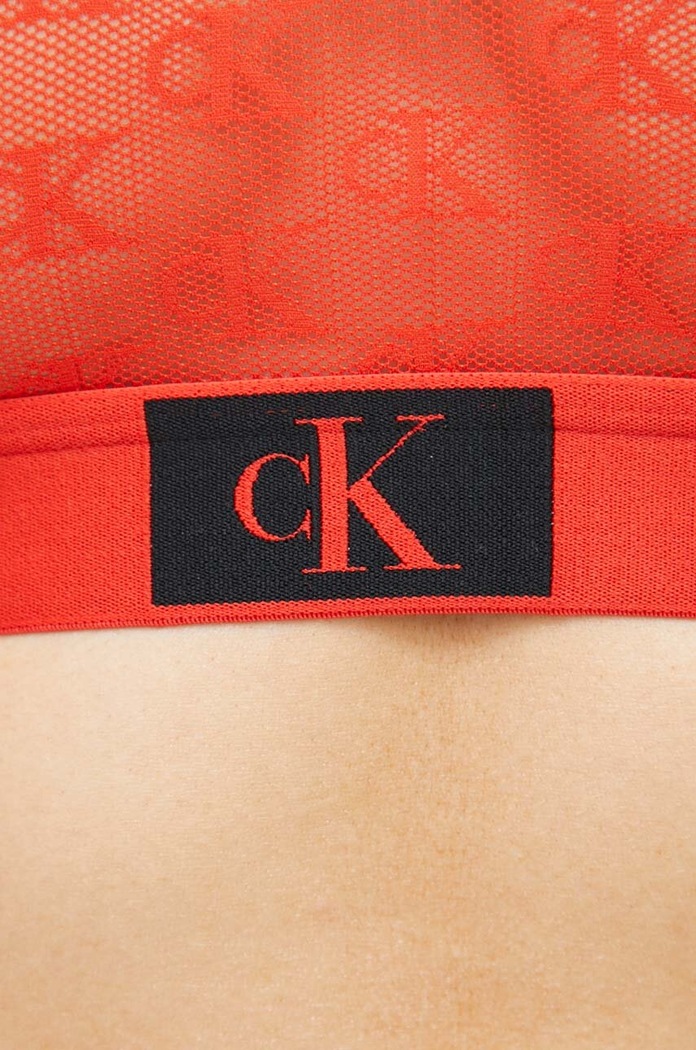 Biustonosz Calvin Klein Underwear czerwony 000QF7178E.PPYX