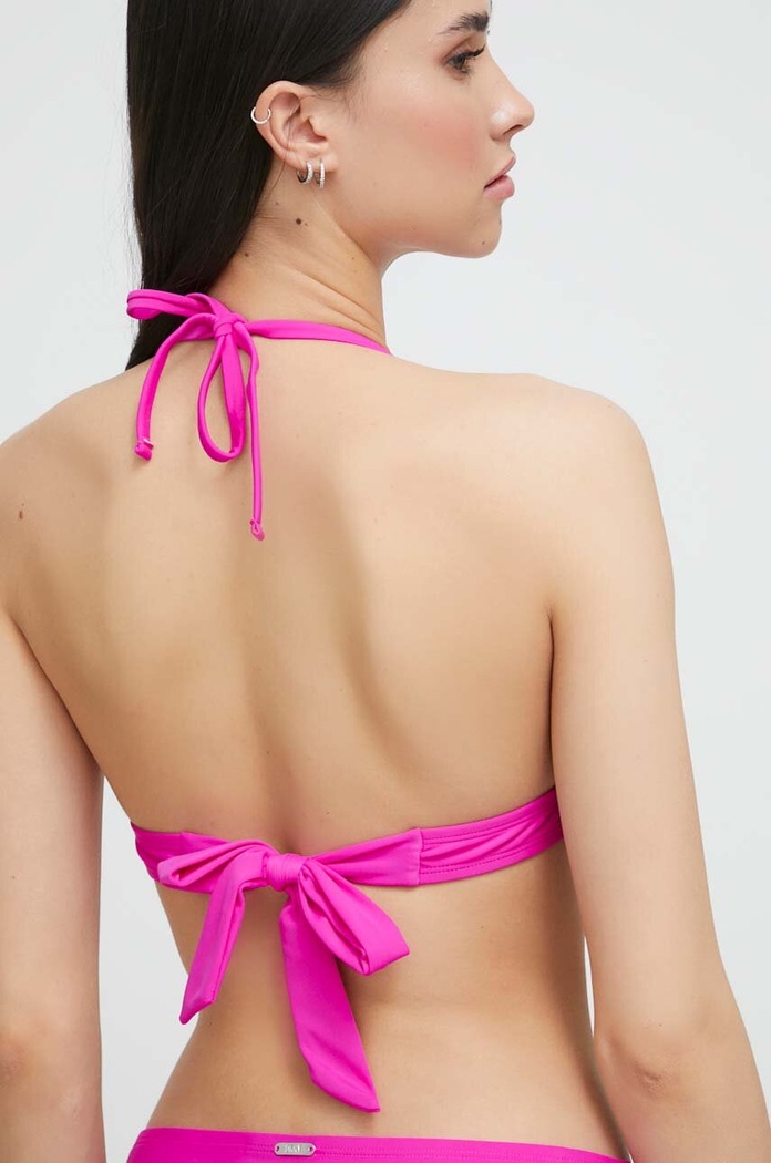 Ρούχα Bikini top DKNY DI3TS439 ροζ