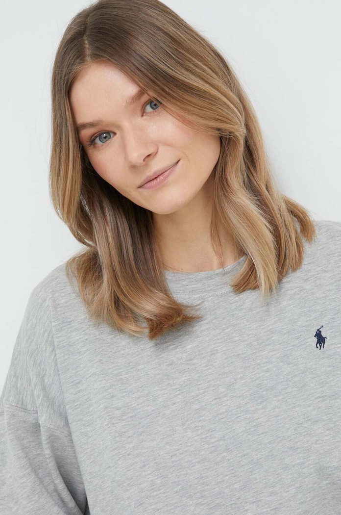 Piżama Polo Ralph Lauren szary 4P8026