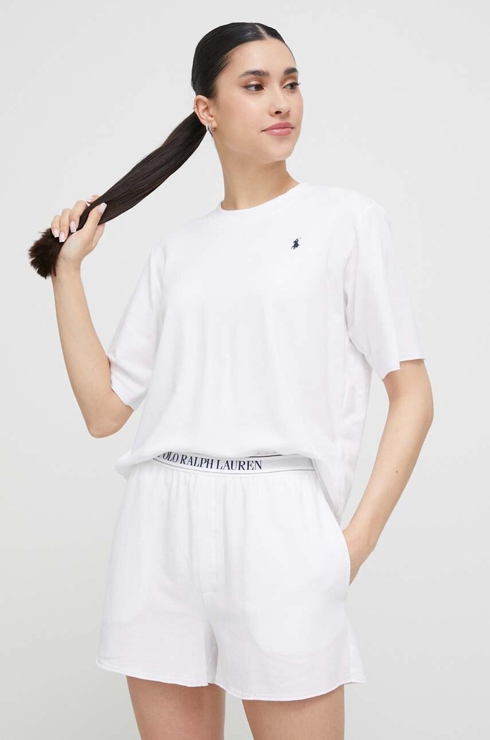 Polo Ralph Lauren Πιτζάμα γυναικεία 4P8029 λευκό AA00