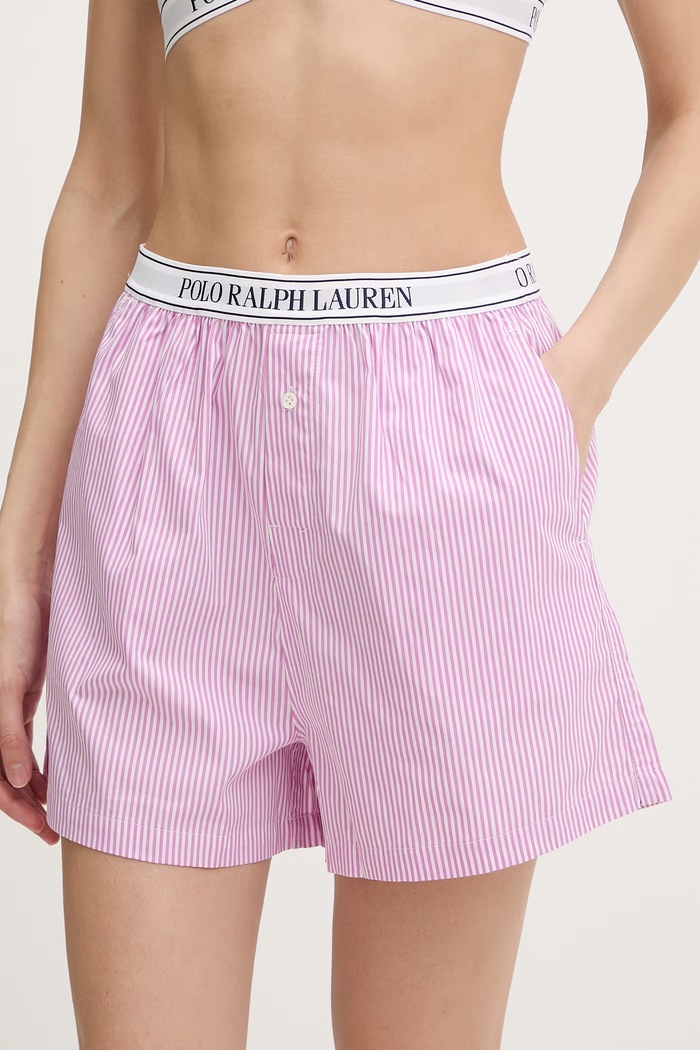 Polo Ralph Lauren Γυναικεία βαμβακερά ροζ 4P7015