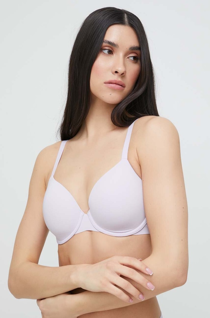 Grudnjak Dkny pletivo ljubičasta DK7745