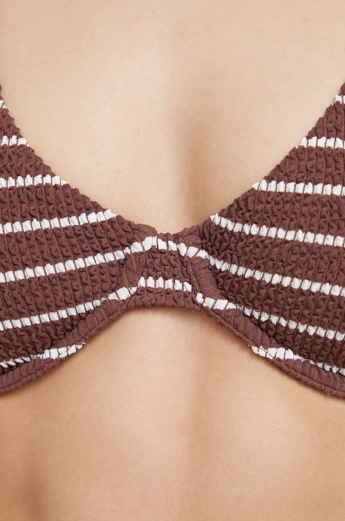 Kupaći grudnjak Abercrombie & Fitch smeđa KI111.3166.468