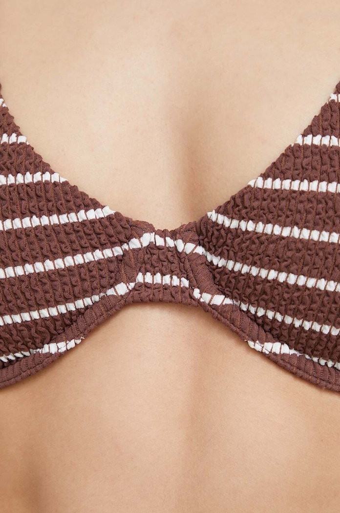 Kupaći grudnjak Abercrombie & Fitch smeđa KI111.3166.468