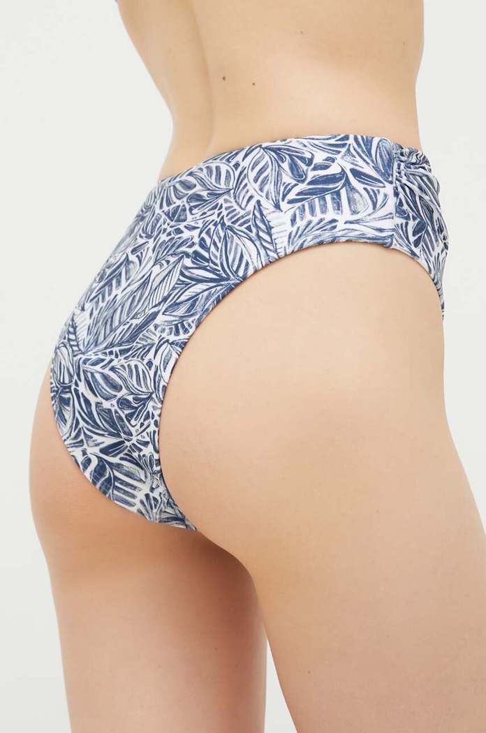 Plavkové nohavičky Abercrombie & Fitch KI111.3215.245 tmavomodrá SS23
