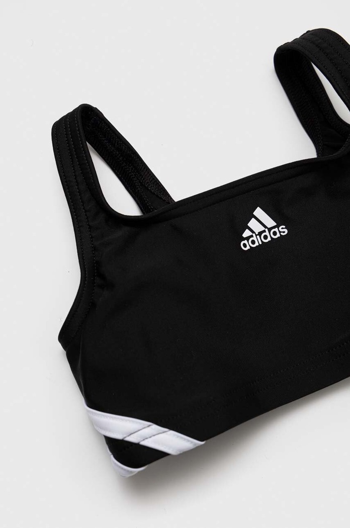 Девочка Детский раздельный купальник adidas Performance 3S IB6001 чёрный