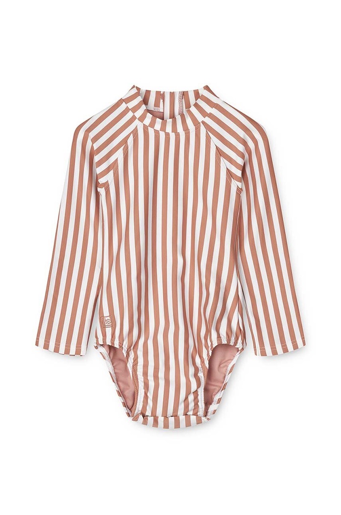 Jednodijelni kupaći kostim za bebe Liewood Planet friendly bež LW15416