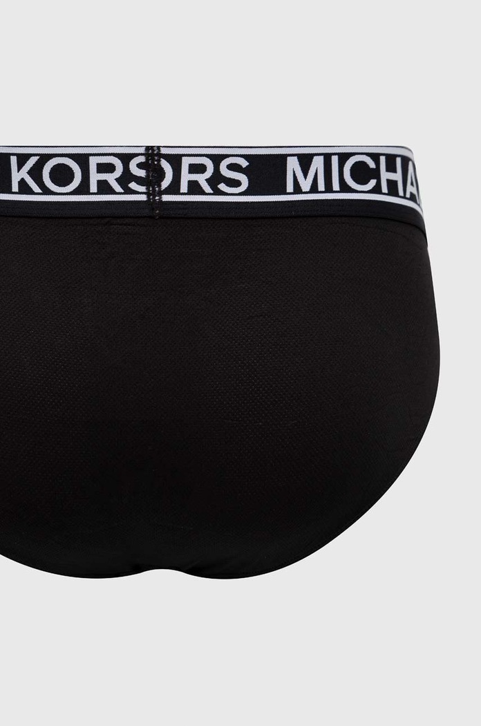 Îmbrăcăminte Michael Kors slip 3-pack 6BR1L11133 negru
