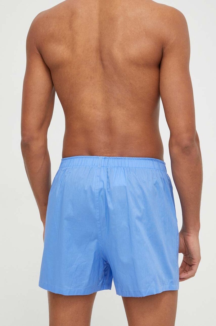 Polo Ralph Lauren bokserki męskie bawełniane 3-pack 714830273 niebieski