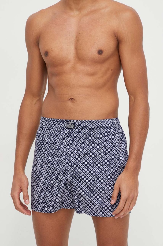 Polo Ralph Lauren bokserki męskie bawełniane 3-pack 714830273 granatowy SS26