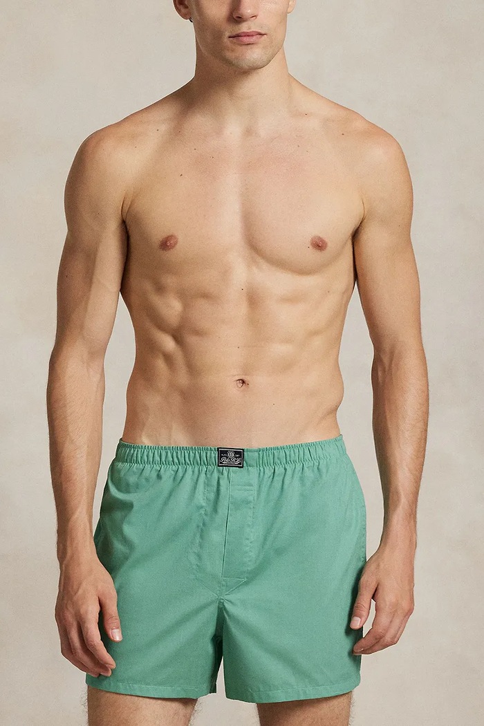 Polo Ralph Lauren boxerky bavlnené pánske 3-pak 714830273 zelená SS26