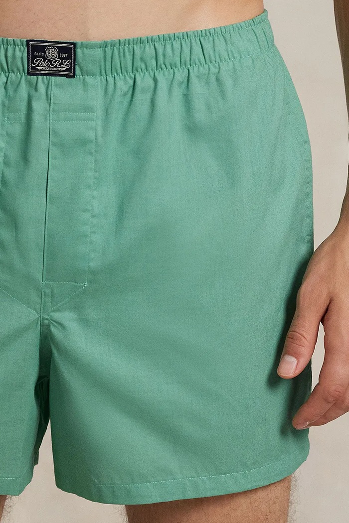 Oblečenie Polo Ralph Lauren boxerky bavlnené pánske 3-pak 714830273 zelená