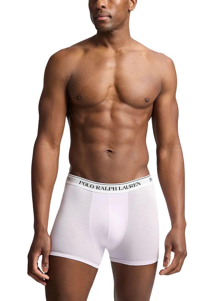Polo Ralph Lauren boxer briefs cotton with elastane 3-pack 714830299 white SS26