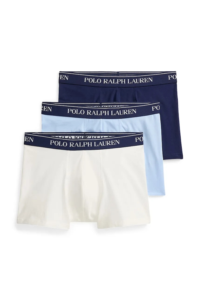 Polo Ralph Lauren boxeri pentru bărbați din bumbac cu elastan pachet de 3 alb 714830299