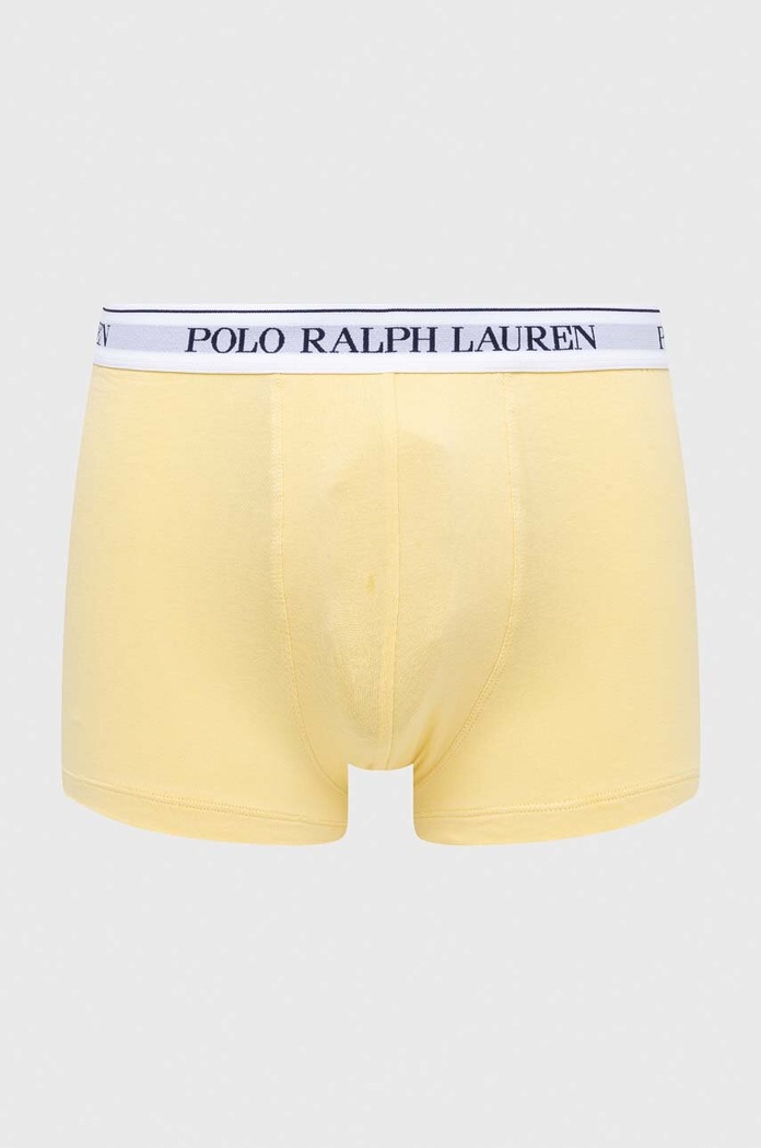 Polo Ralph Lauren μποξεράκι ανδρικό βαμβακερό με ελαστάν 3-pack 714830299 κίτρινο SS26